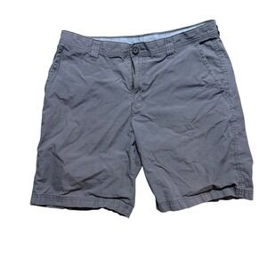 Columbia Men's Gray Cargo Shorts‎ Size 10 Outdoor Utility Cotton Blend